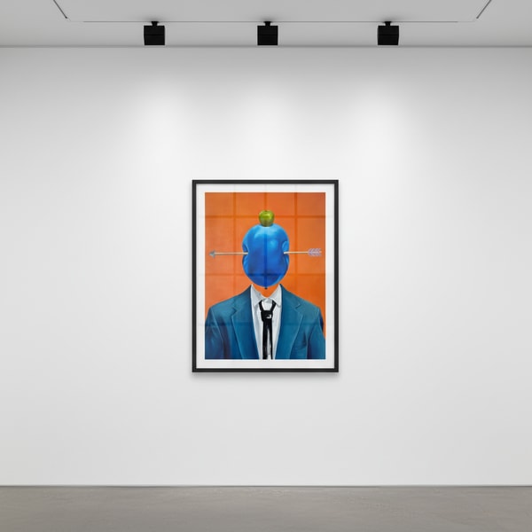 Sage Barnes - Bullseye (Orange) Limited Edition Print, 2023