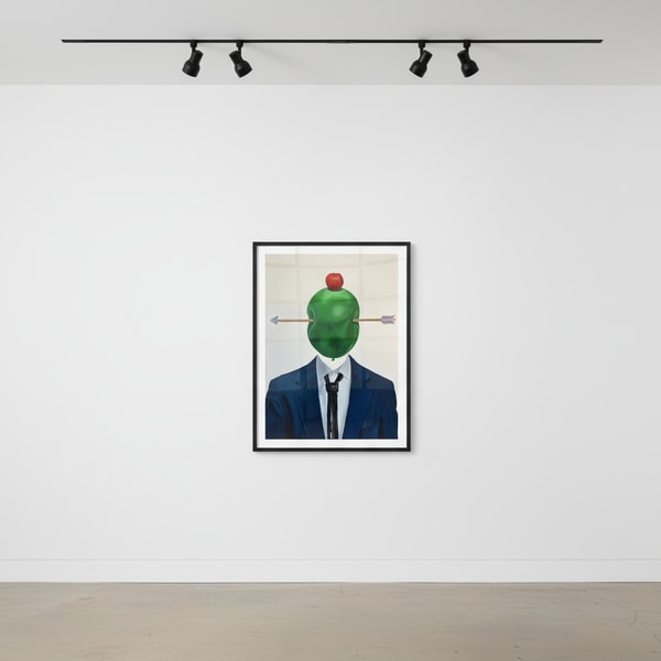 Sage Barnes - Bullseye (White) Limited Edition Print, 2023