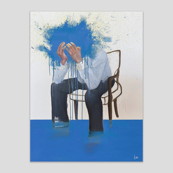 Sage Barnes - Consumed (Blue), 2022