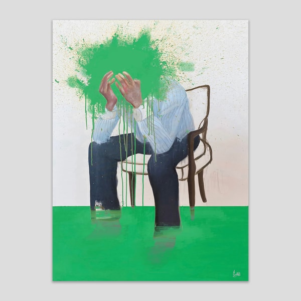 Sage Barnes - Consumed (Green), 2022