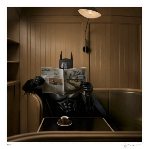 Sebastian Magnani - The Guardian (InkJet) Black Espresso Cup, 2021