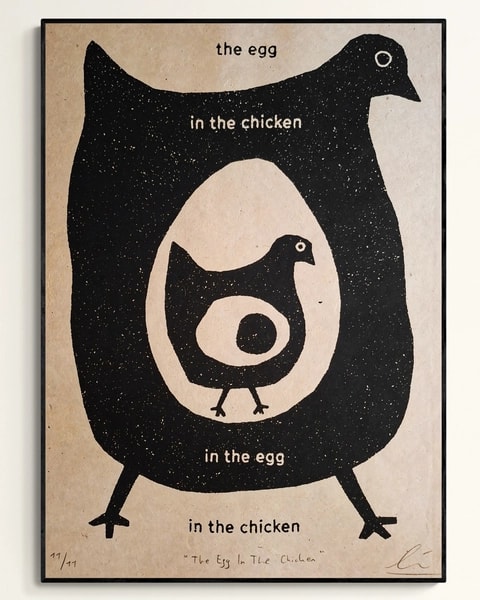 David Schmitt - The Egg In The Chicken , 2026