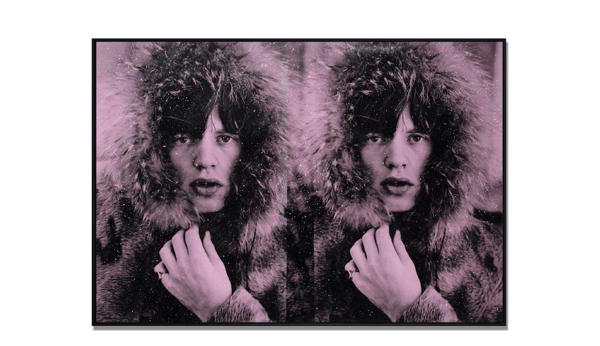 Russell Young - Mick Jagger Diptych, 2023