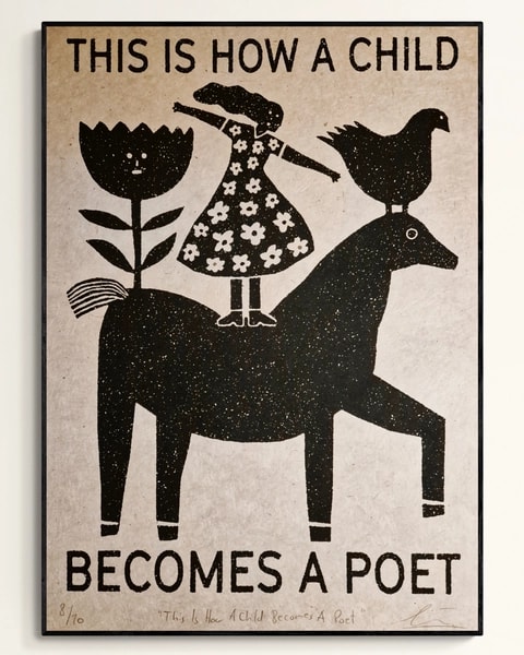 David Schmitt - How a Child Becomes A Poet, 2026