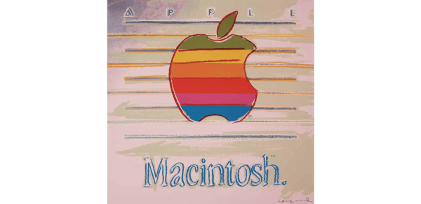 Andy Warhol - Apple Mac F.S. II 359 from Ads, 1985