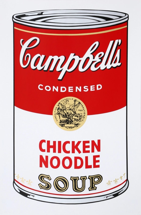 Andy Warhol - Chicken Noodle Soup F.S. II 45, 1968