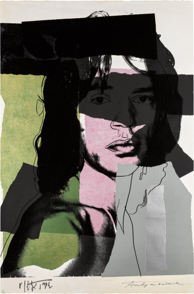 Andy Warhol - Mick Jagger F.S. II 145, 1975