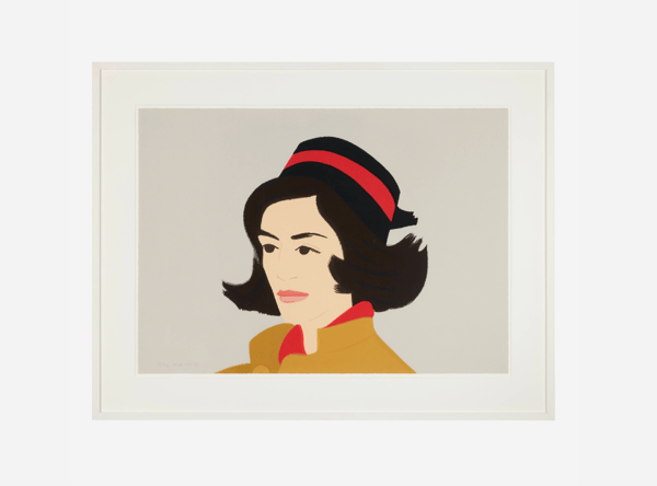 Alex Katz - Ada in Hat, 1990