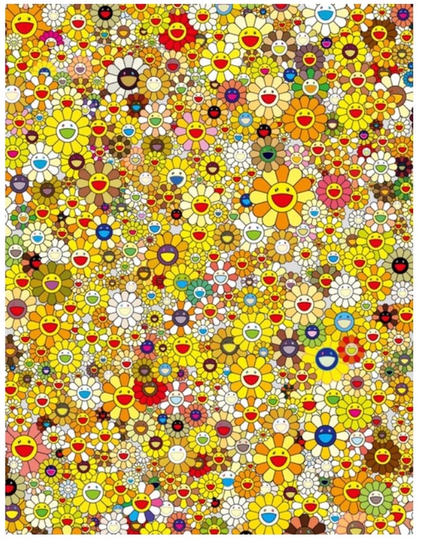 Takashi Murakami - An Homage to IKB , 1957 , E, 2020