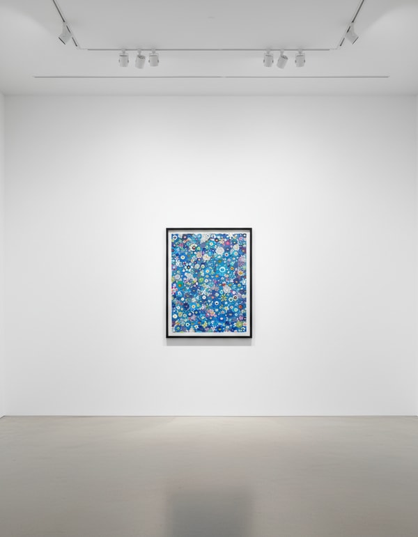 Takashi Murakami - An Homage to IKB , 1957 , F, 2020