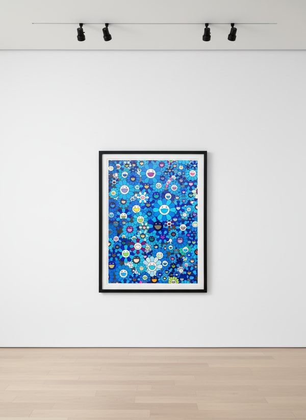 Takashi Murakami - An Homage To IKB B, 2011