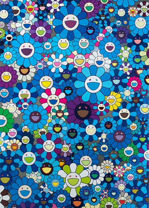 Takashi Murakami - An Homage To IKB C, 2011