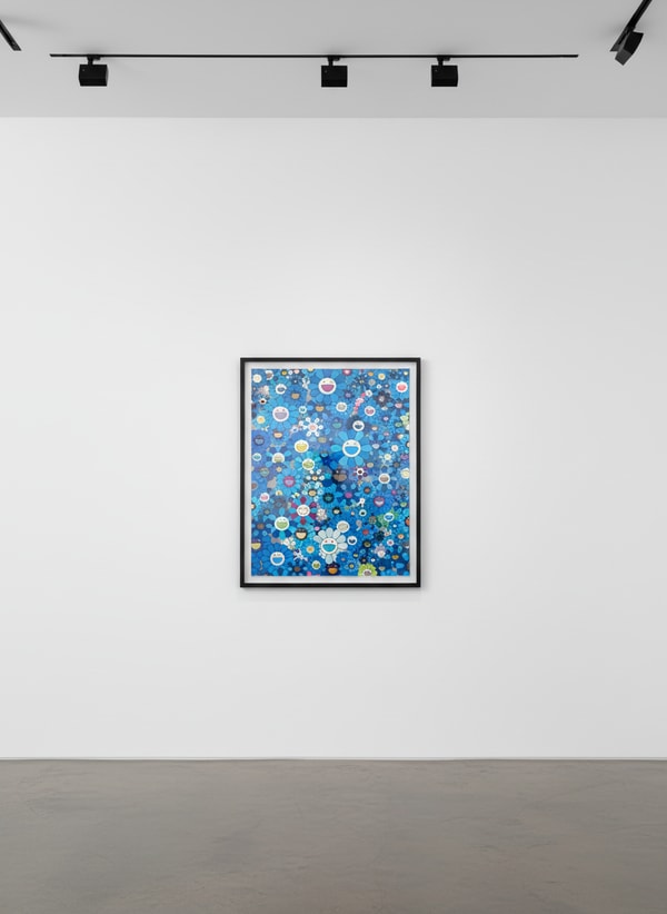 Takashi Murakami - An Homage to IKB D, 2012