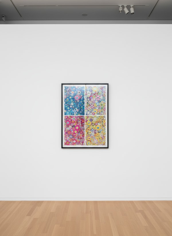 Takashi Murakami - An Homage to Monopink, Monogold, IKB and Yves Klein, 1957, Screen print