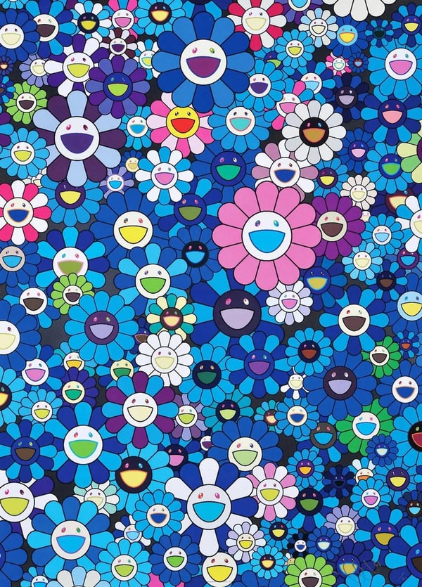 Takashi Murakami - An Homage To Yves Klein Blue, 2012