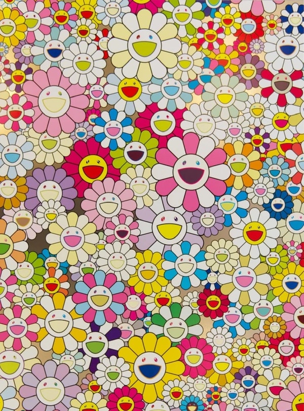 Takashi Murakami - An Homage To Yves Klein, Multicolour A, 2012
