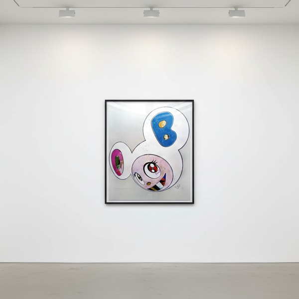 Takashi Murakami - And Then 3000 (White), Screen print