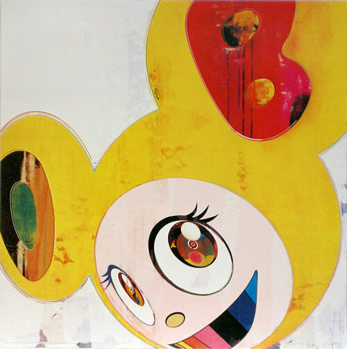 Takashi Murakami - And Then 3000 Yellow, 2008