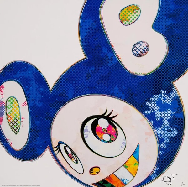 Takashi Murakami - And Then (A Deep Ocean of Ultramarine), 2013