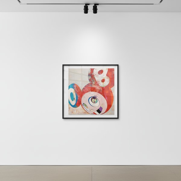 Takashi Murakami - And Then Abstracktes Bild (red), 2006, Lithograph