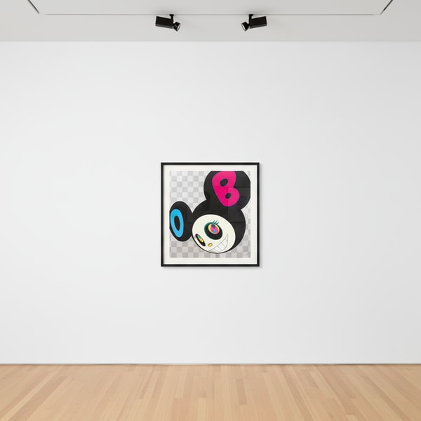 Takashi Murakami - And then (Black), 1996