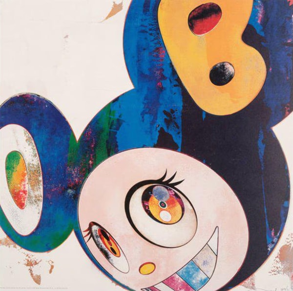 Takashi Murakami - And Then (blue), 2011
