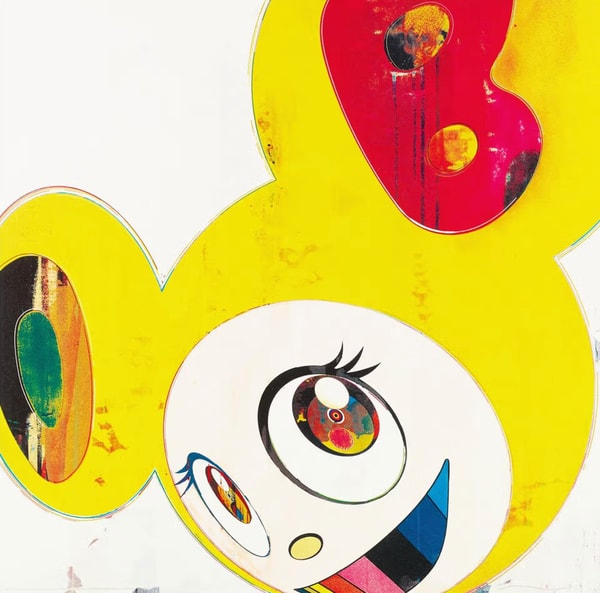 Takashi Murakami - And Then (lemon yellow), 1999
