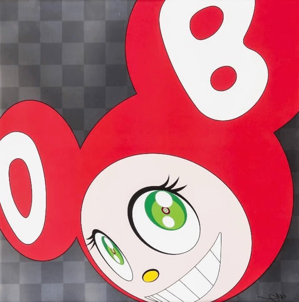Takashi Murakami - And Then (Red), 2016
