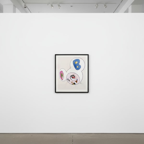 Takashi Murakami - And Then The Superflat Method (white), 2013, Lithograph