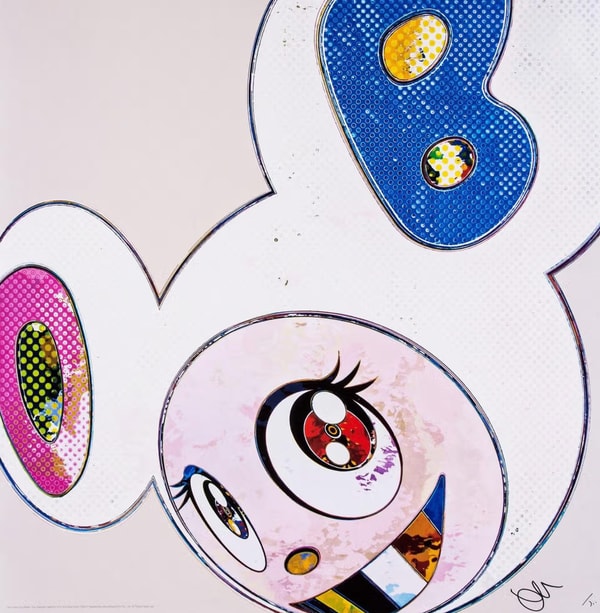 Takashi Murakami - And Then The Superflat Method (white), 2013