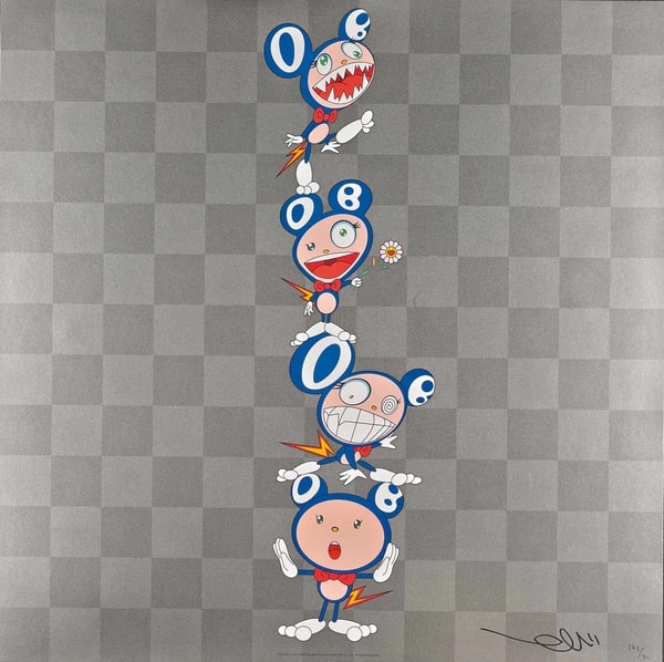 Takashi Murakami - DOB Totem Pole, 2000