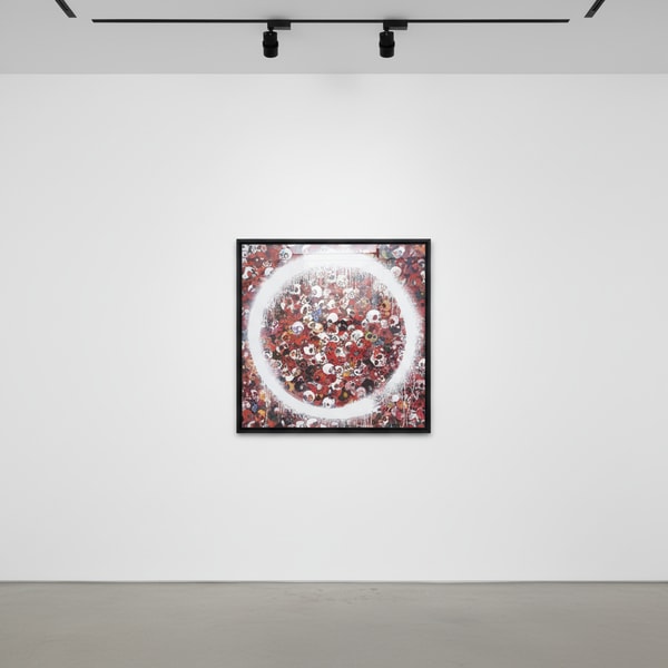 Takashi Murakami - Enso: Memento Mori Red, 2016