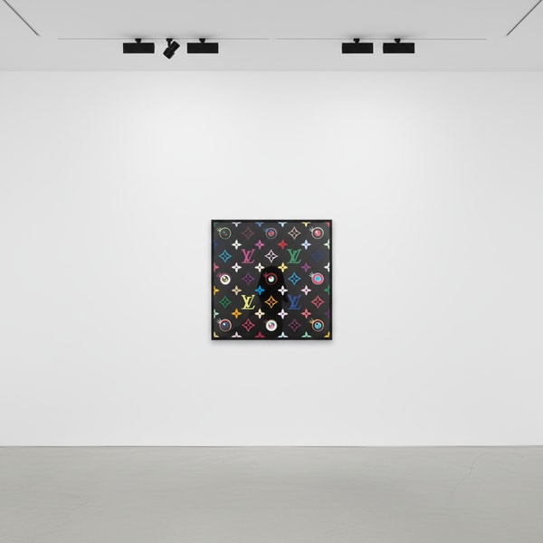 Takashi Murakami - Eye Love Superflat on Black, 2003