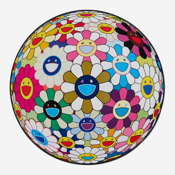 Takashi Murakami - Flower Ball (Autumn 3D), 2004