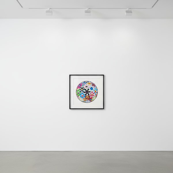 Takashi Murakami - Flower Ball (Blood 3D), 2007