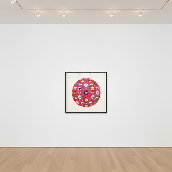 Takashi Murakami - Flower Ball (Burning Blood), 2018