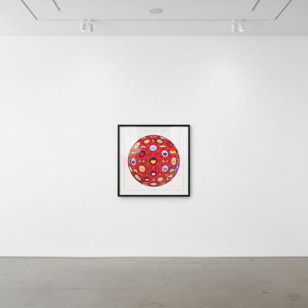 Takashi Murakami - Flower Ball (Letter to Picasso), 2013, Lithograph