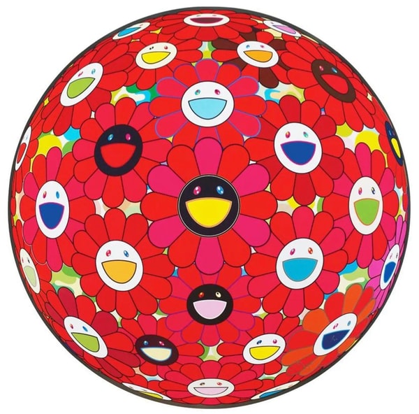 Takashi Murakami - Flower Ball (Letter to Picasso), 2013