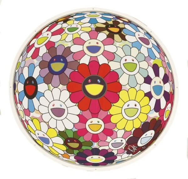 Takashi Murakami - Flower Ball (Open Your Hands Wide), 2015