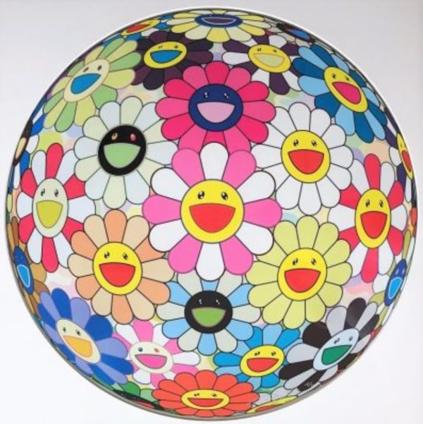 Takashi Murakami - Flower Ball (Pink), 2007
