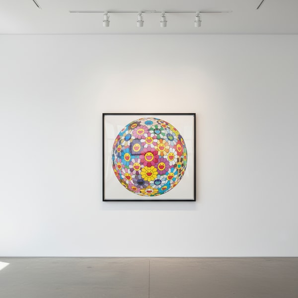 Takashi Murakami - Flower Ball (Realm Of The Dead 3D), 2010, Lithograph