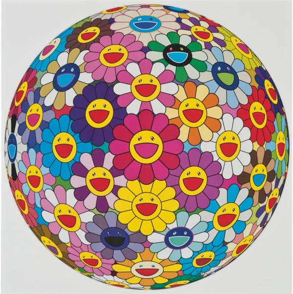 Takashi Murakami - Flower Ball (Realm Of The Dead 3D), 2010