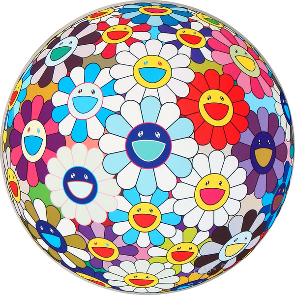 Takashi Murakami - Flower Ball (Sequoia Sempervirens), 2013