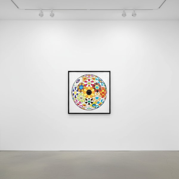Takashi Murakami - Flower Ball (Sunflower), 2011, Lithograph