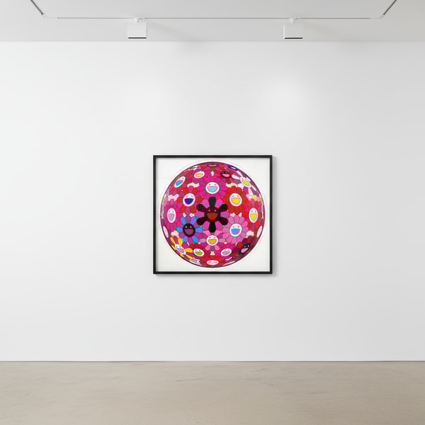 Takashi Murakami - Flower Ball (There Is Nothing Eternal In This World That Is Why You Are Beautiful), 2014, Lithograph