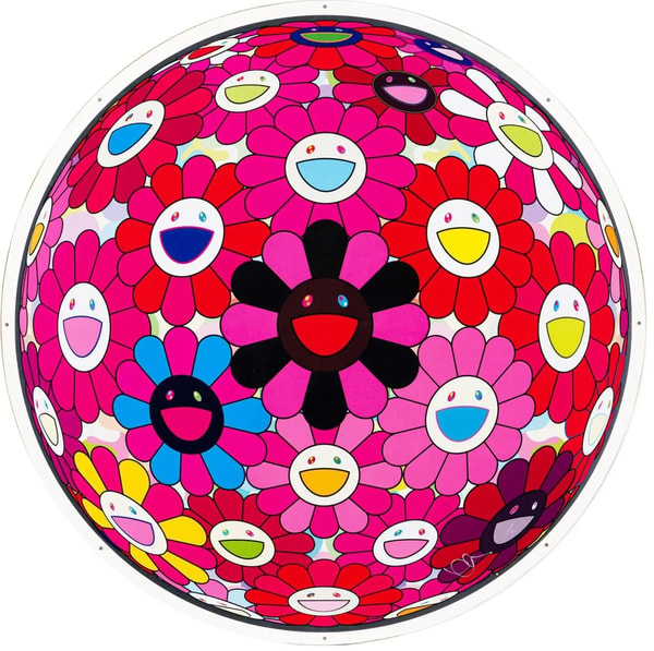 Takashi Murakami - Flower Ball (There Is Nothing Eternal In This World That Is Why You Are Beautiful), 2014