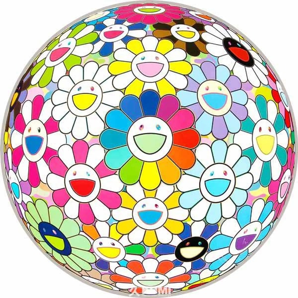 Takashi Murakami - Flower Ball (Want To Hold You), 2016