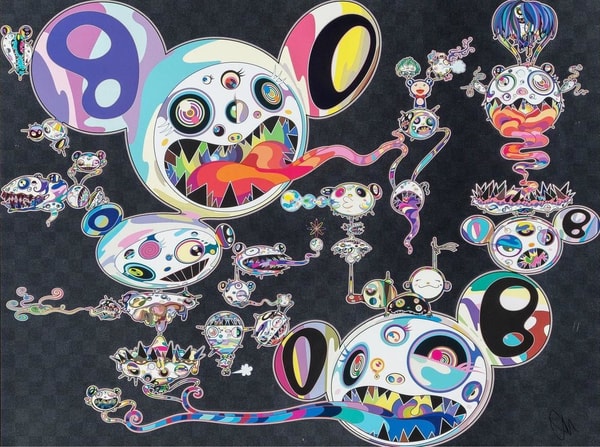 Takashi Murakami - Hands Clasped, 2015