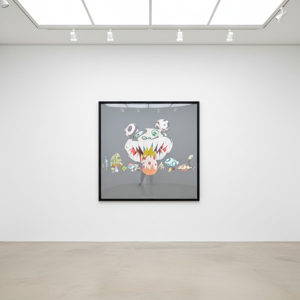 Takashi Murakami - Here Comes Media (grey), 2001