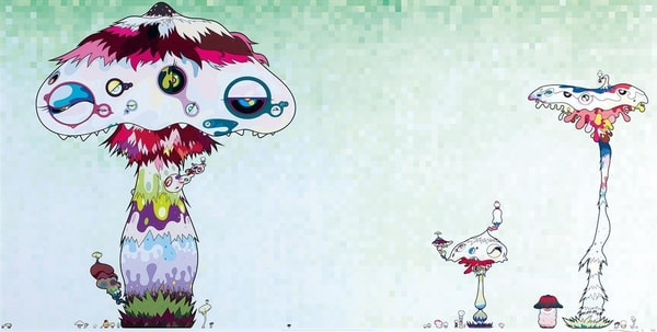 Takashi Murakami - Hypha Will Cover The World Little By Little, 2007